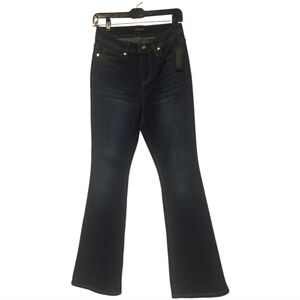 IMAN Midnight Blue Flare Jeans Size 6